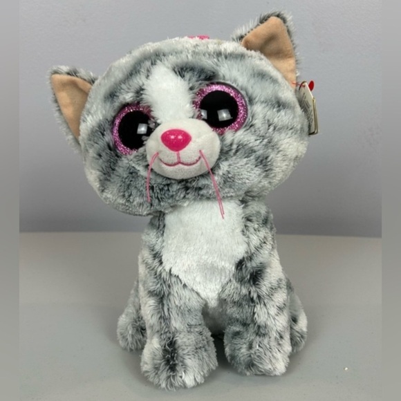 TY Kiki Grey Cat 2016 - Picture 2 of 11